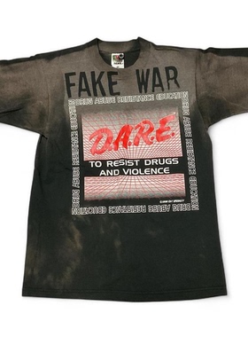 MELANIN 黑色素刺青 土酷返祖 FAKE WAR亚比风暗黑小众 t