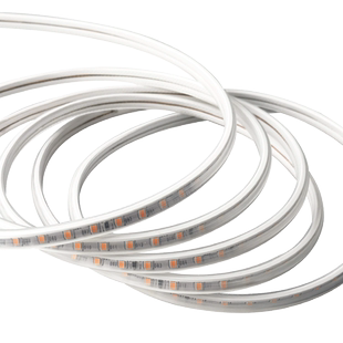 220V金黄色灯带家用220V超亮96灯超细金黄家装吊顶户外装饰灯带条