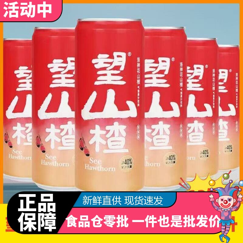 好望水山楂气泡水330ml*12罐