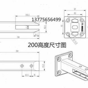 高档4不锈钢璃泳池玻心夹全实璃落C地玻游夹底座栏杆玻璃配件2奢