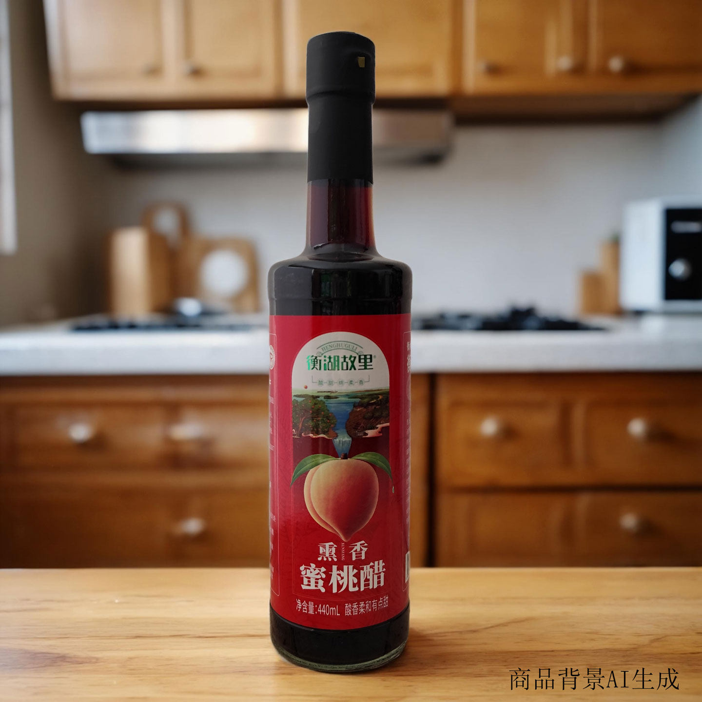 蜜桃醋440ML熏香醋甜醋饺子醋火锅鸡醋凉拌菜醋陈醋家用酿造食醋