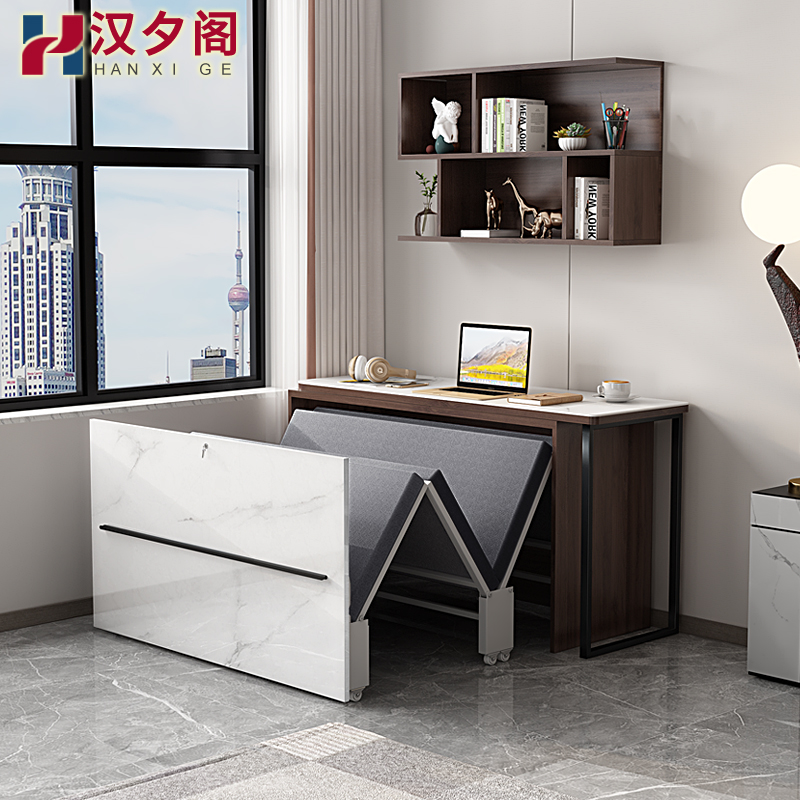 汉夕阁轻奢折叠床办公室午休伸缩