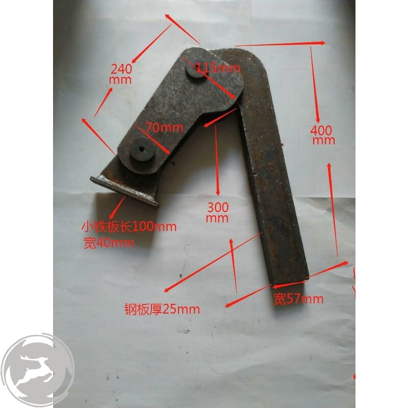 自卸车后门挂钩挂钩吊门钩上铰接配件七字钩大运货箱