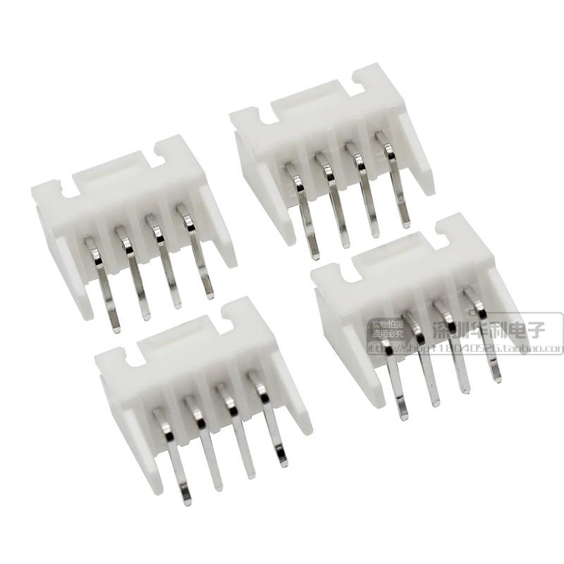 连接器针座XHD/XHB-2-16AWGD2.54间距带锁扣高弯针带定位挡片尾翼