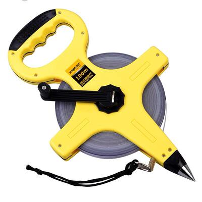 KT32600锴达架式钢卷尺100M塑壳绘图制图工地路测量实用尺子公制