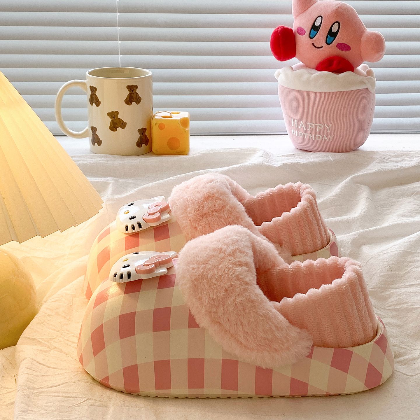 【可拆卸】棉拖鞋女冬季2025新款室内家居包跟EVA厚毛绒保暖棉鞋