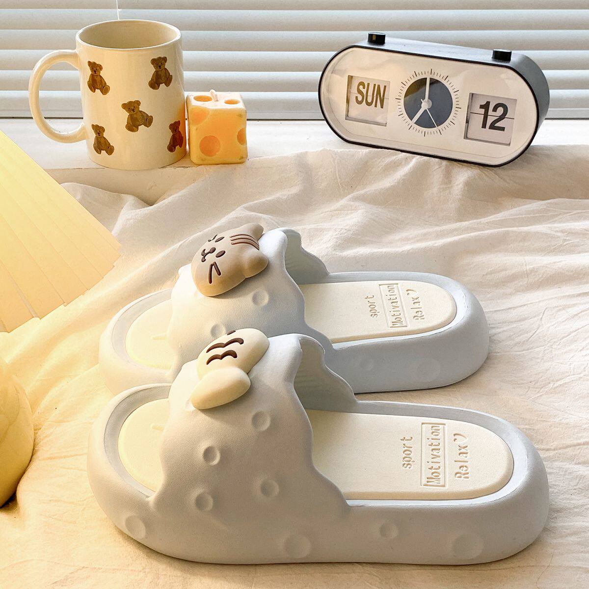 轻便舒适EVA软底居家一字拖夏季时尚外穿百搭住校必备凉拖鞋女