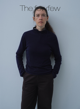 The fewfew半高领细支轻盈软糯舒适亲肤合身轻薄针织内搭打底上衣