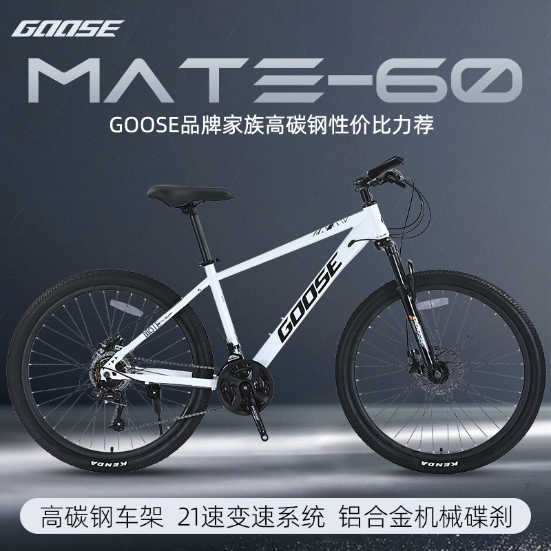 GOOSE学生上学21速变速避震碟刹