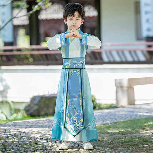 帅气国学古风演出服夏季