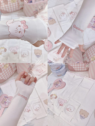 绵羊商店mikko联名防晒袖套手袖