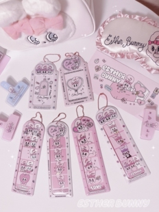 绵羊商店艾丝乐小兔联名卡套3寸小卡人生四格EstherBunny追星卡套