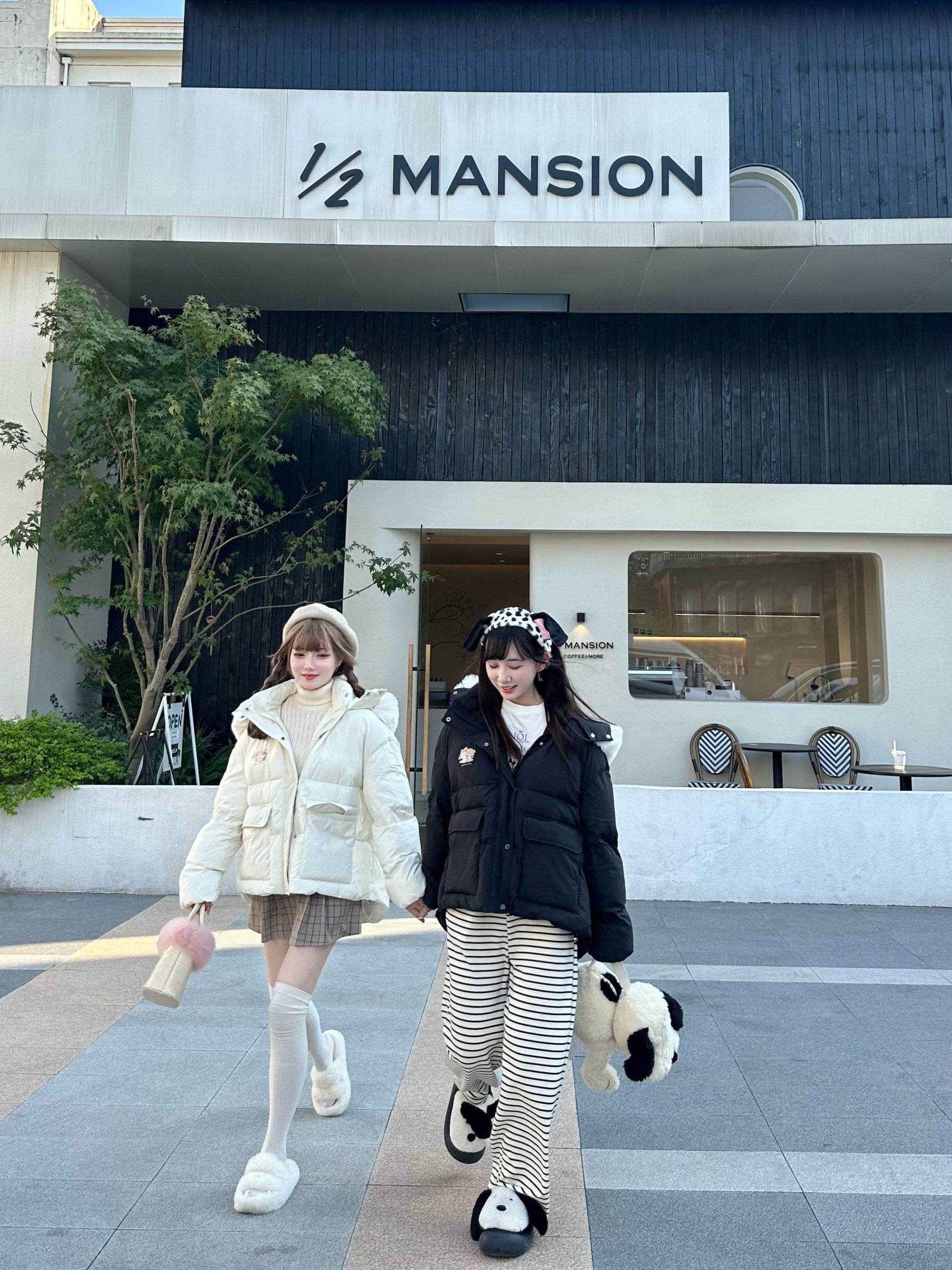 原创可爱冬季面包棉服冬季羽绒棉毛领外套保暖防寒可爱短款棉袄
