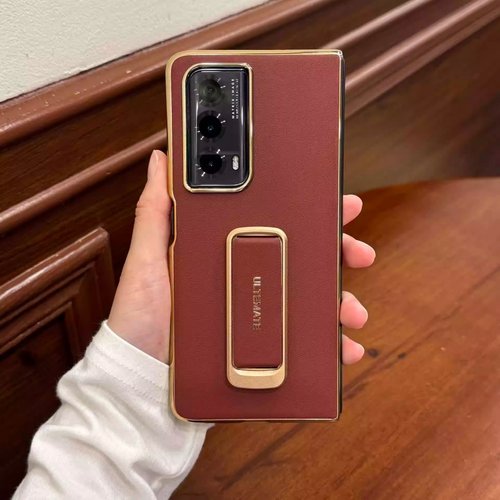 适用荣耀MagicVS2手机壳腕带支架屏皮套超薄单后壳个性创意高端颜值V2典藏版魔术V3复古腕带旋转官网同款