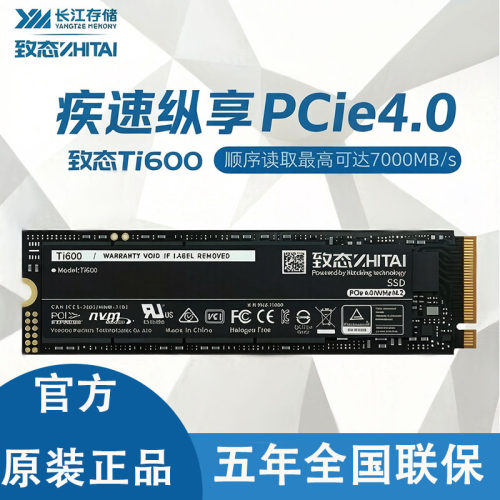 致态Ti6002TM.2固态硬盘1T全新