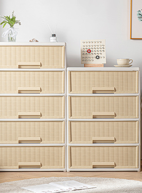 阳台飘窗收纳柜防晒防水杂物柜置物架榻榻米卧室多层储物柜免安装