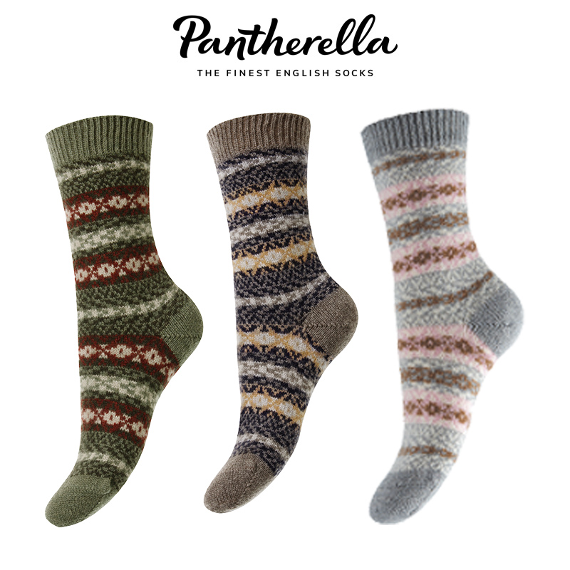 英国保暖女士冬季山羊绒短袜