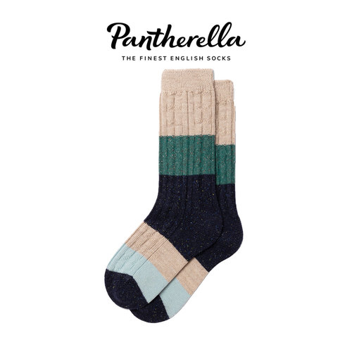 Pantherella英国羊毛女士中筒袜