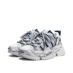 【明星同款】狂野分子2025年秋冬厚底百搭休闲板鞋面包鞋男女同款