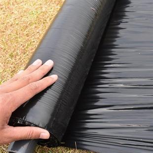 速发爆品厂促促地膜农用黑色地膜白草膜蔬菜大防塑料膜黑地膜棚地