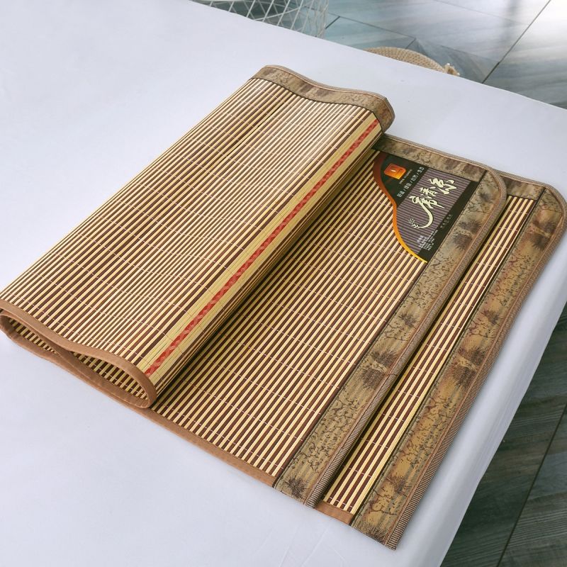 速发GG凉人竹席1.席米席子夏凉席1.5米床两面可用单双8学生宿舍0.