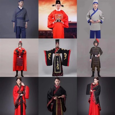 速发汉服西游记曹操出古演义皇将军演三服国装话剧表演服装租赁