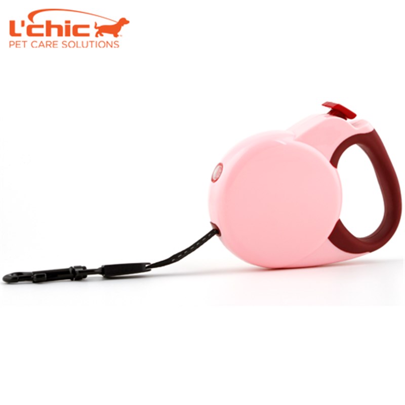 现货速发mory Pet中大型犬双色撞色自动伸缩