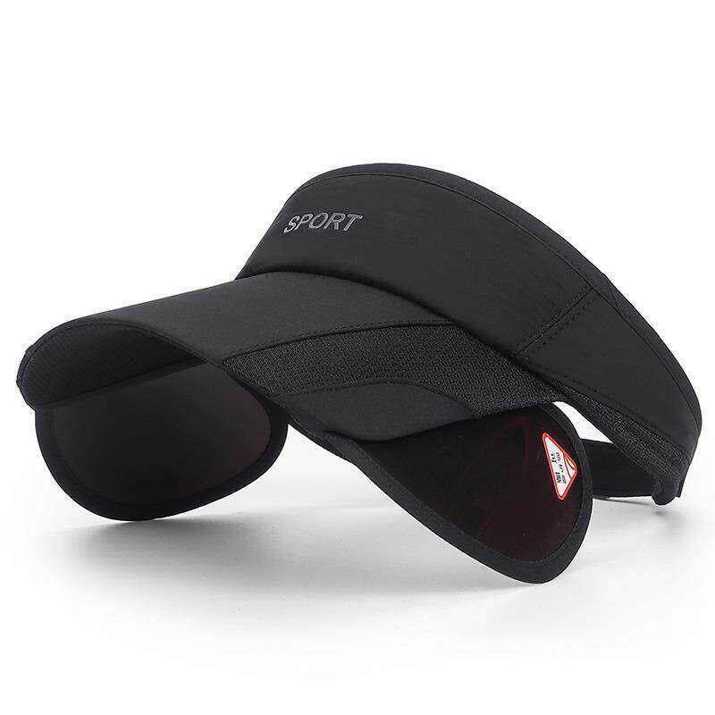 速发夏季运动跑步吸汗速干空顶帽男新款伸缩板紫外线鸭舌太