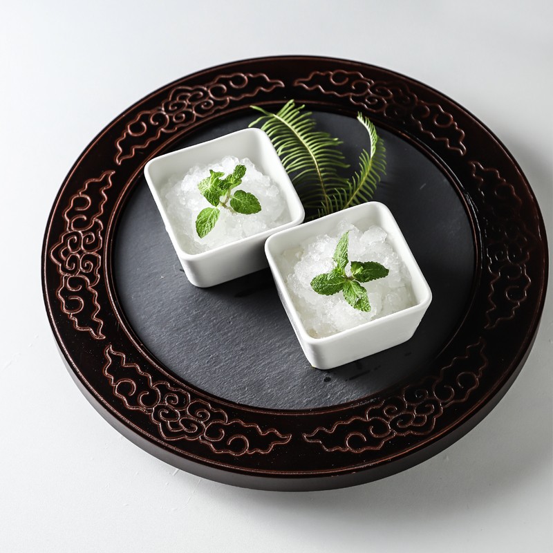 速发小方盅酒店方杯创意餐具意境特色个性凉菜分子料理调料盘