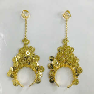 速发肚皮舞手饰手链舞出表演蹈饰品手环电手镀环成人儿童饰品