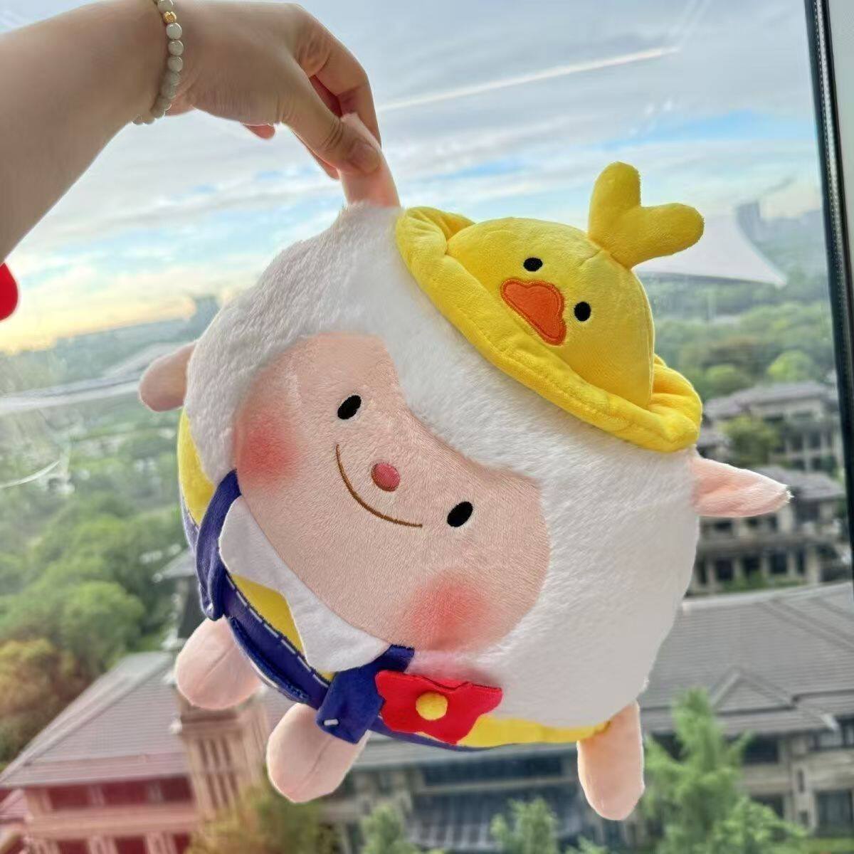 蛋仔派对鸭鸭dong羊玩偶