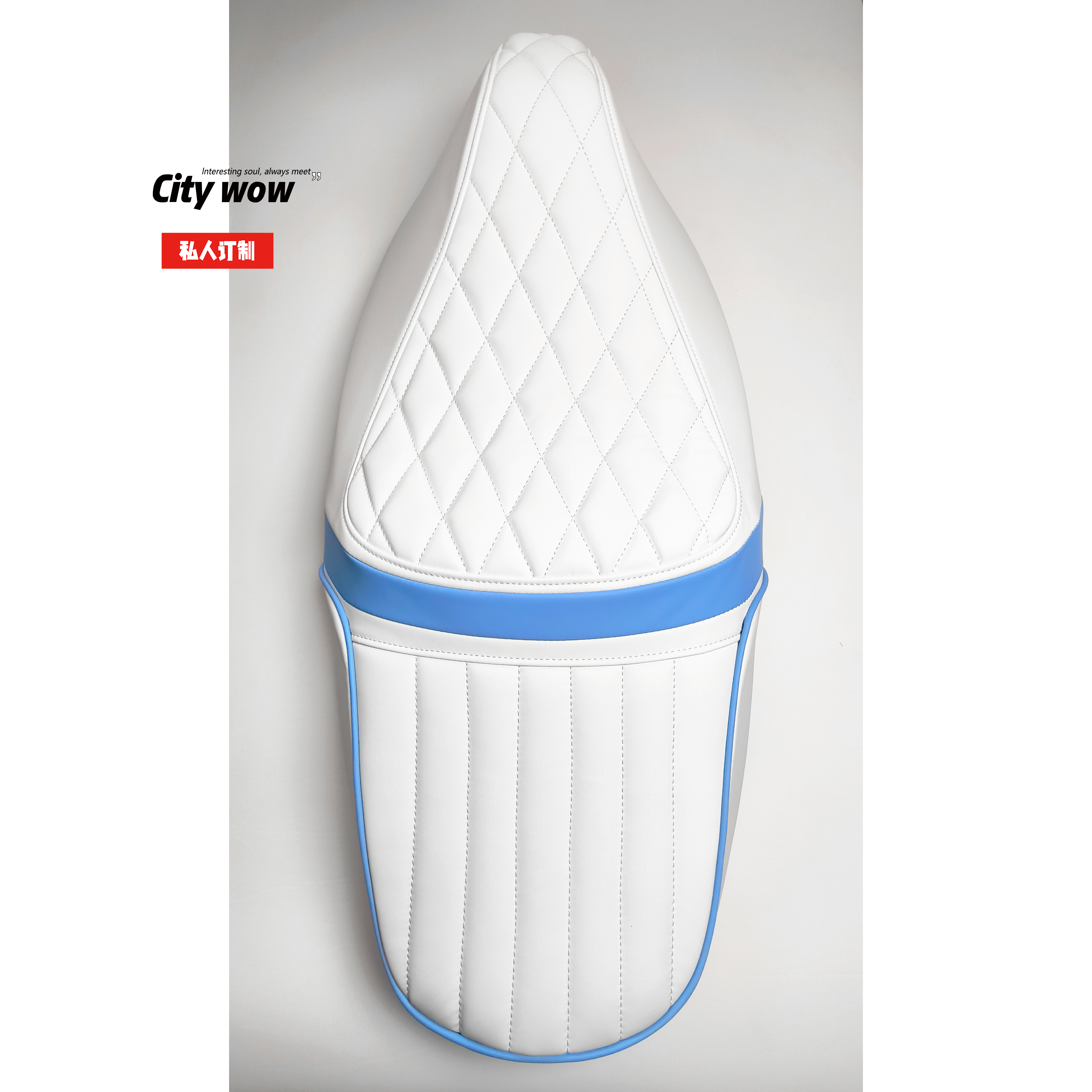 适用于本田NS150LA坐垫座椅套ns125座椅坐垫套改装定制