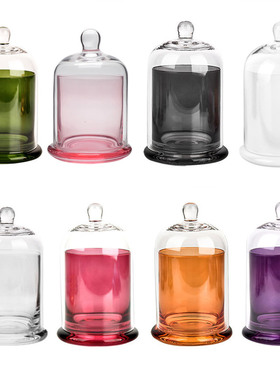 观容器夏玻璃杯罩瓶无火香薰蜡烛杯DIV空杯子扩香石卧室家用摆件