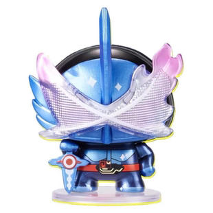 灵动创想正版潮玩假面骑士玩具迷你Q掌心英雄摆件双骑手办盲盒