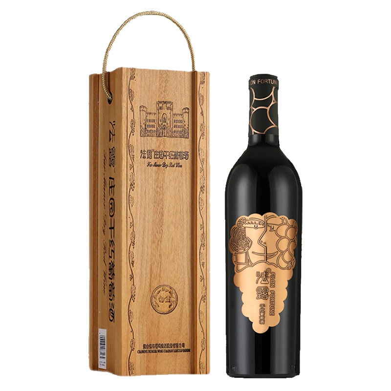 张裕庄园红酒法露红金大师之作干红葡萄酒赤霞珠750ml单瓶正品