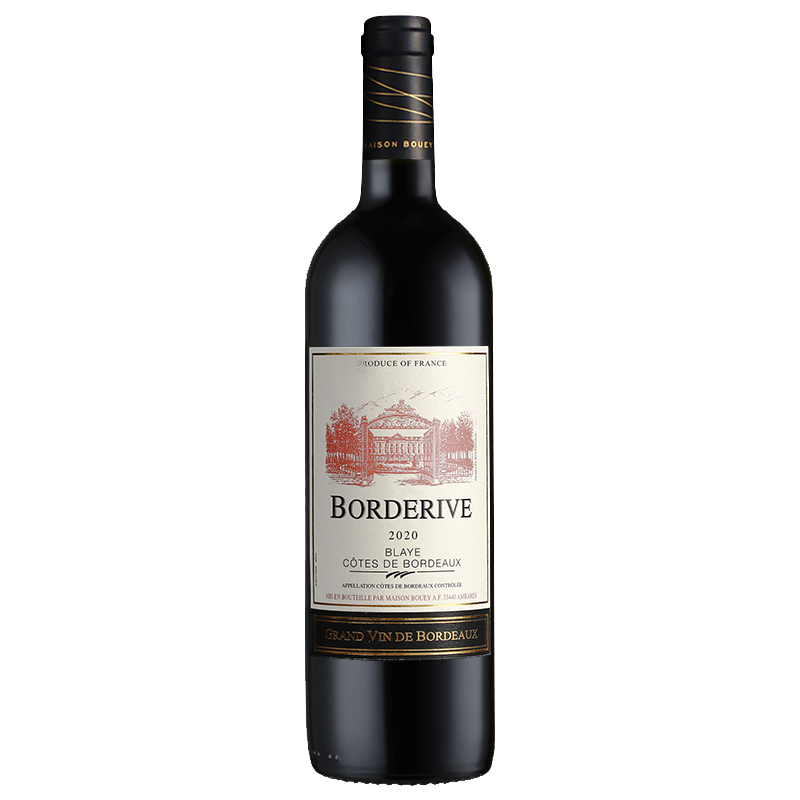 法国原瓶原装进口波源布莱坡地AOC级干红葡萄酒红酒750ml单瓶正品