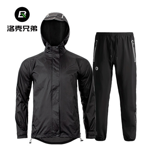 全压胶 防暴雨 轻薄透气 口袋收纳 安全反光