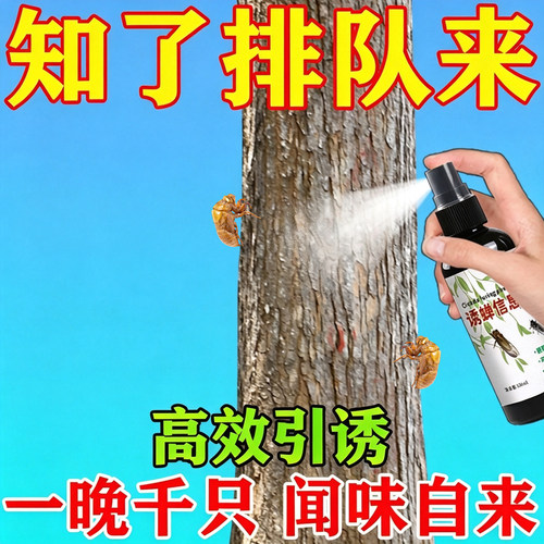 抓知了猴神器户外捕捉知了猴金蝉爬叉出土树林引诱蝉专用信息素水