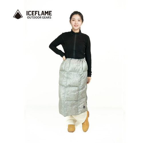 iceflame冰焰睡袋户外露营超轻羽绒毯羽绒披风多功能羽绒裙羽绒被