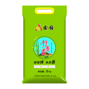 江粮金佳竹泰香大米5kg新米长粒米10斤米农家优质籼米