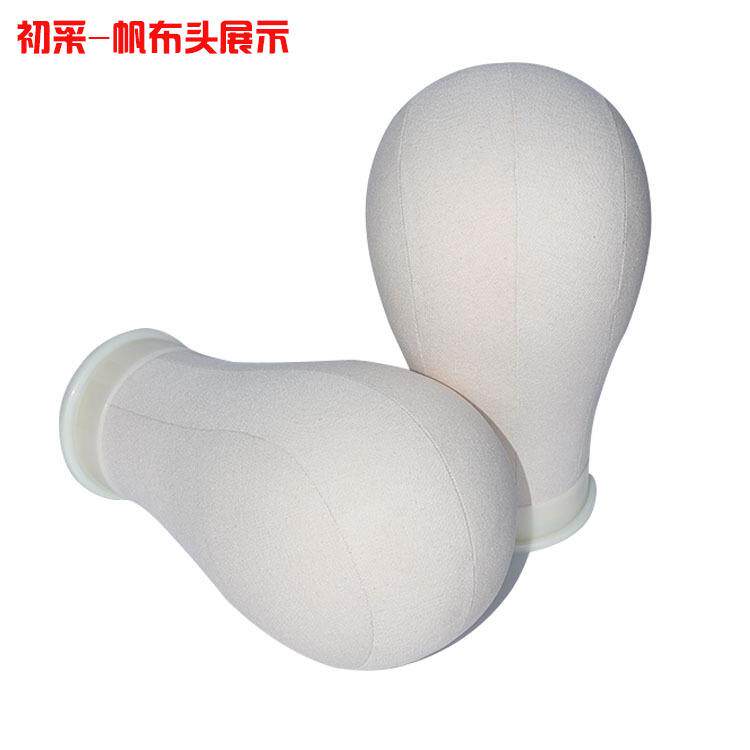 假发模型头包布模特头软布艺假发摆放做造型假人头假发头模