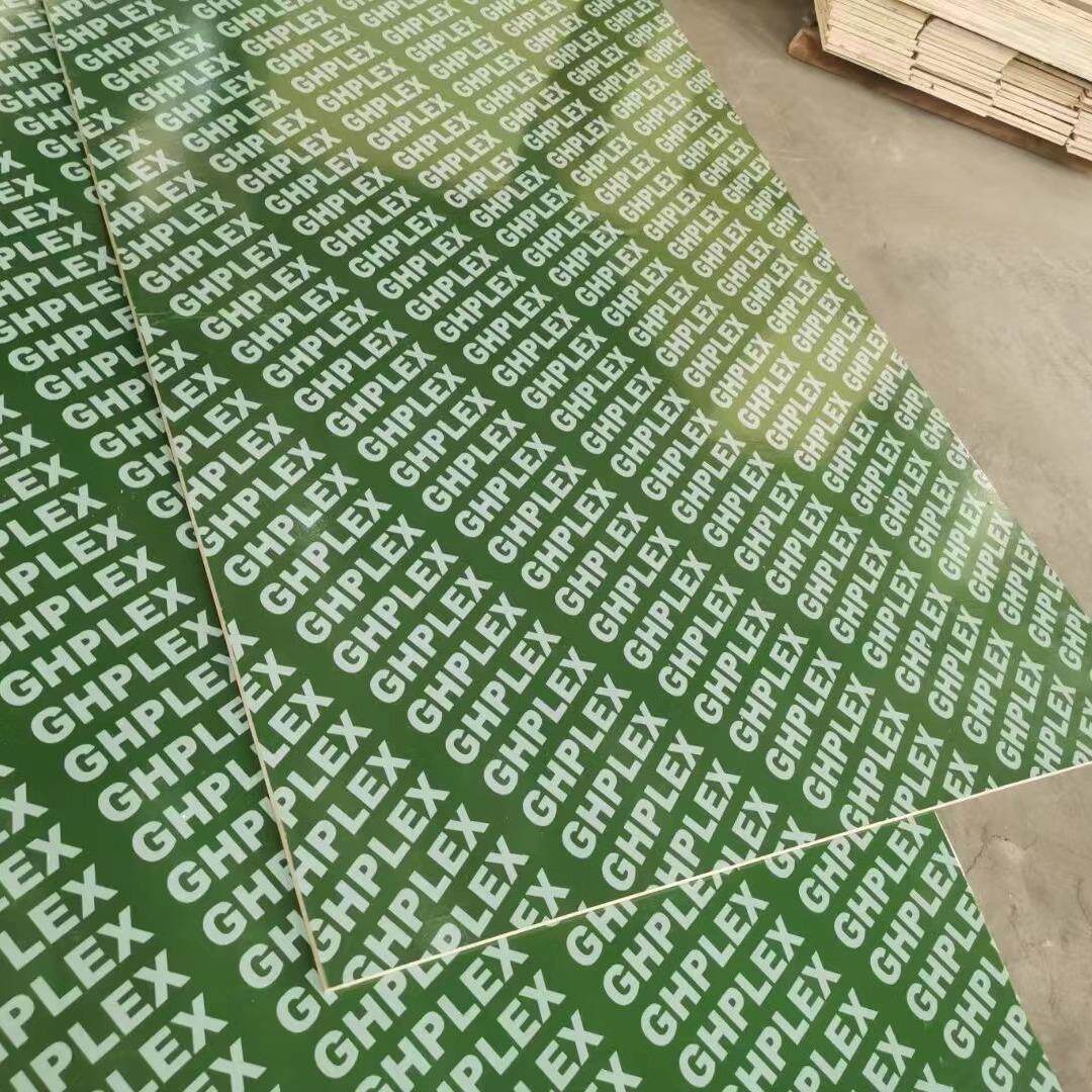 PP塑料表面镜面效果覆塑建筑模板塑木建筑木板合金钢化膜浇筑木板