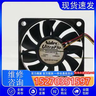 原装NIDECU60R12MUAB-5312V0.22A60156CM厘米服务器散热风扇