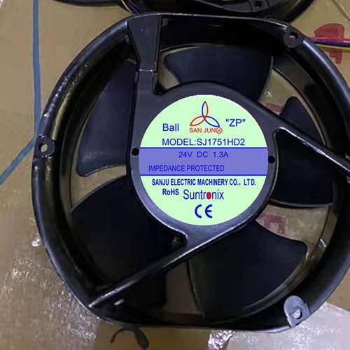 SJ1725HD1/SJ1725HD2全新台湾17251MM轴流风机12V/24V散热风扇机