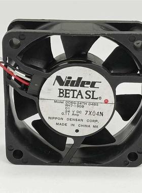NIDECD06G-24TH04BS24V0.11A6CM6020变频器静音电源风扇