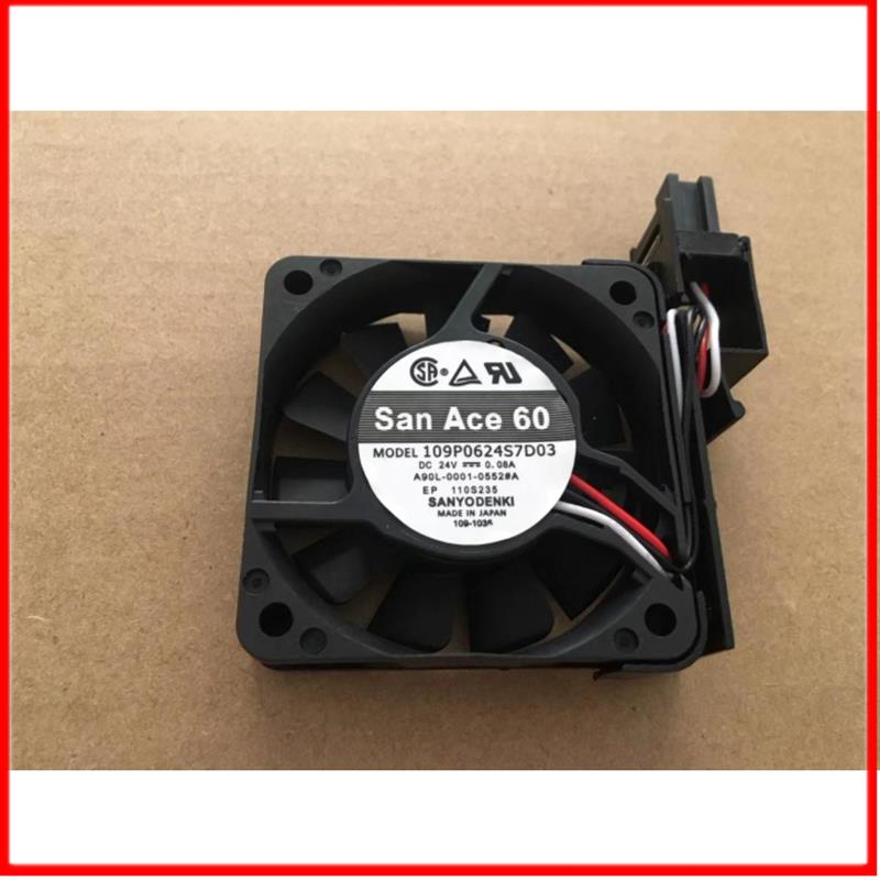 SanAce60数控机床风扇109P0624S7D0324V0.08AA90L-0001-0552#A
