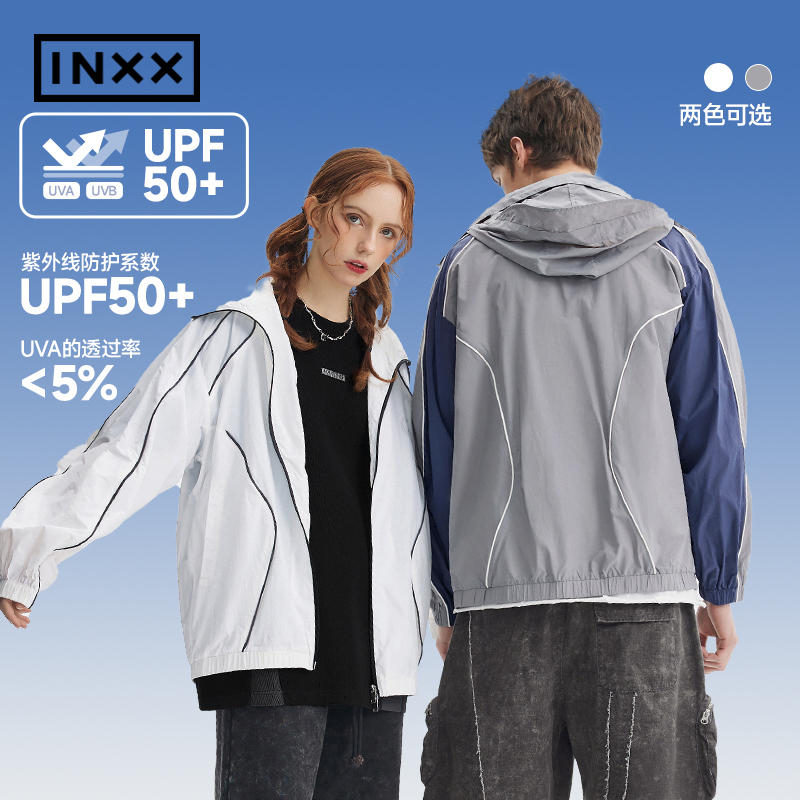 【INXX】APYD时尚潮牌夏新品赛车风防晒服外套男女同款APE2140629