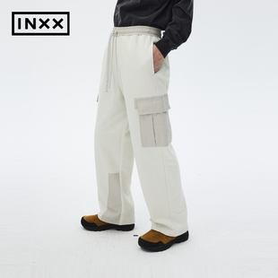 情侣直筒针织长裤 秋新品 inxxstreet ISD3231364 潮流休闲裤