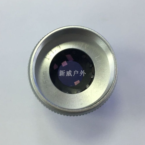 监控25mm 35mm 50mm手动w光圈C镜头 1/2”工业相机定焦C镜头 F1.4