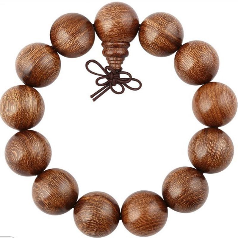 金丝檀木手串2.0金丝楠木手链B沉香乌木文玩木珠檀香木男女款